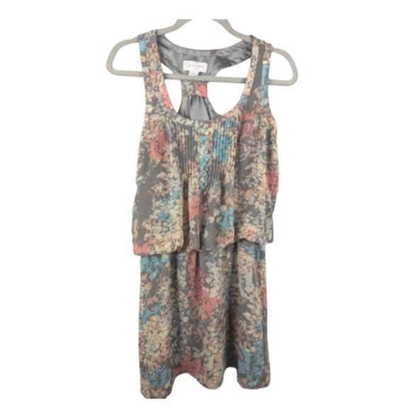 Jessica Simpson small dress with elastic waist, halter top, lined skirt - Picture 1 of 9